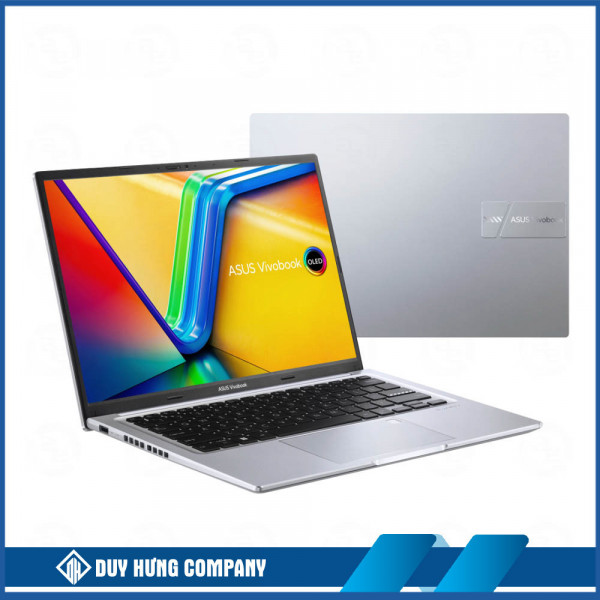 Laptop Asus Vivobook 14 OLED A1405VA-KM095W (Core i5-13500H | 16GB | 512GB | Intel Iris Xe | 14 inch 2.8K OLED | Win 11 | Bạc)