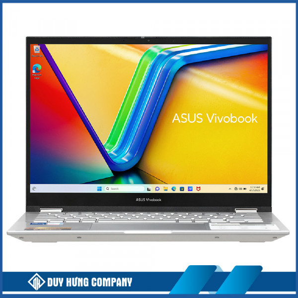 Laptop Asus Vivobook S 14 Flip TP3402VA-LZ118W (Intel Core i9-13900H | 16GB | 512GB | Intel UHD | 14.0-inch WUXGA | Cảm ứng | Win 11 | Bạc)