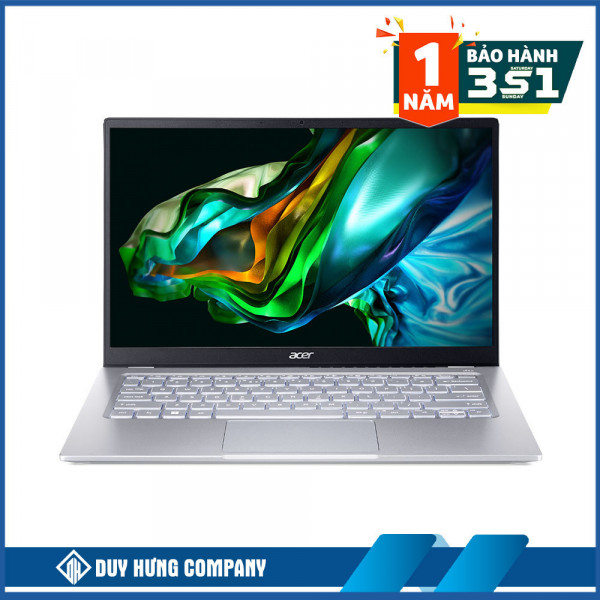 Laptop Acer Swift Go 14 SFG14-41-R5JK NX.KG3SV.002 (AMD Ryzen 5 7530U | 16GB | 1TB | AMD Redeon | 14 inch FHD | Win 11 | Bạc)