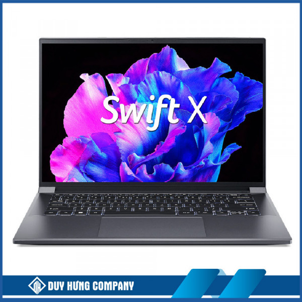 Laptop Acer Swift X 14 SFX14-71G-78SY NX.KEVSV.006 (Intel Core i7-13700H | 32GB | 1TB | RTX 4050 6GB GDDR6 | 14.5 inch 2.8K OLED | Win 11 | Steel Gray)