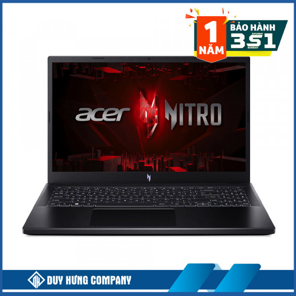 Laptop Acer Gaming Nitro V ANV15-51-75GS NH.QN8SV.005 (Intel Core i7-13620H | 2*8GB | 512GB | RTX 4050 6GB | 15.6 inch FHD | Win 11 | Black)