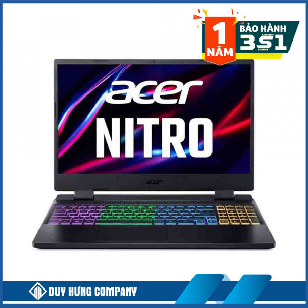 Laptop Gaming Acer Nitro 5 Tiger AN515-58-5935 NH.QLZSV.001 (Core i5-12450H | 8GB | 512GB | RTX 4050 | 15.6 inch FHD 144Hz IPS | Win 11 | Đen)