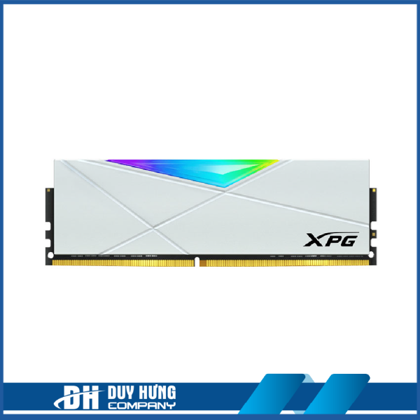 Ram PC Adata XPG Spectrix D50 RGB White 8GB (1x8GB) DDR4 3200Mhz (AX4U32008G16A-SW50)