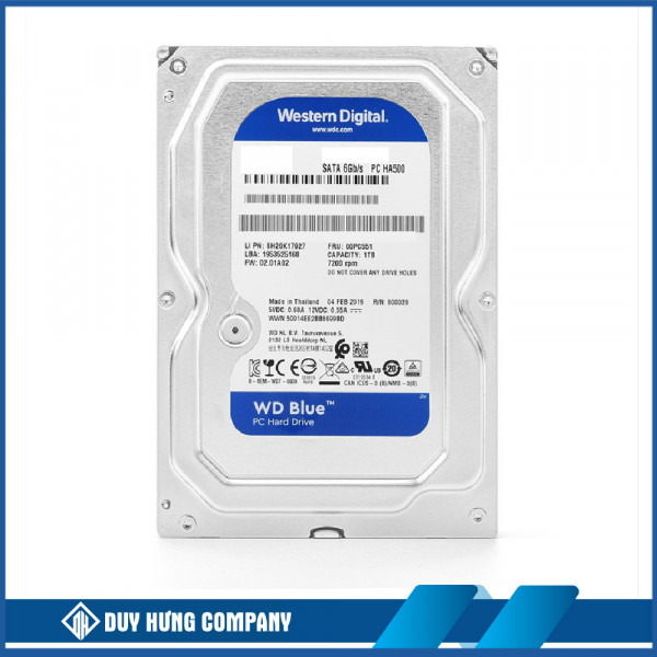 Ổ cứng HDD Western Caviar Blue 1TB 3.5 inch 7200RPM