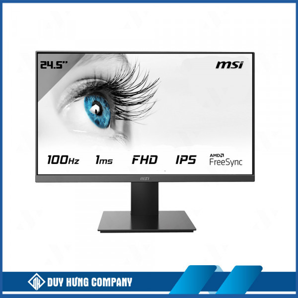 Màn Hình MSI PRO MP251 (24.5 inch - IPS - FHD - 100Hz- 1ms - speaker)