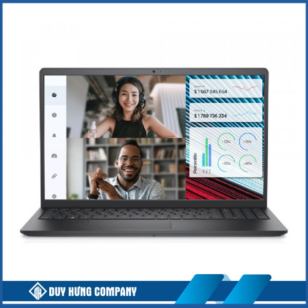 Máy tính xách tay Dell Vostro 3520 ( Intel Core i5.1235U/8GB RAM/SSD 256GB/Intel Graphics/15.6inchFHD/Dos/Black _ NK ) (NK_Bảo hành tại DuyHungCompany)