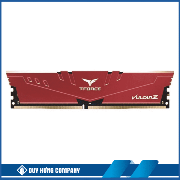 Ram PC TeamGroup T-Force Vulcan Z 16GB DDR4 3600Mhz Red (1x 16GB) (TLZRD416G3600HC18J01)