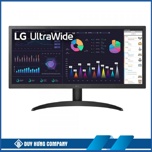 Màn Hình LG UltraWide 26WQ500-B (25.7 inch - IPS - 75Hz - UWHD - 5ms)