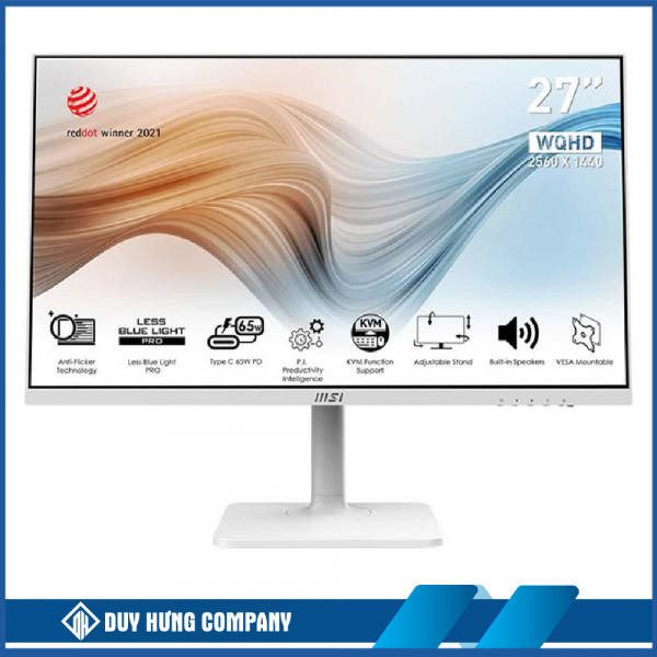 Màn hình MSI Modern MD271QPW 27 inch WQHD 75Hz USB TypeC