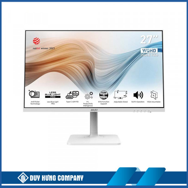 Màn hình MSI Modern MD272QPW 27 inch WQHD IPS 75Hz USB Type C