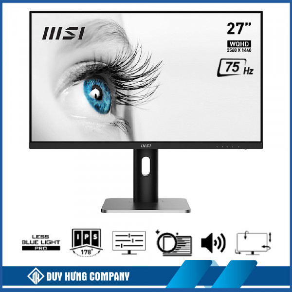 Màn hình MSI PRO MP273QP E2 27 inch WQHD IPS 75Hz