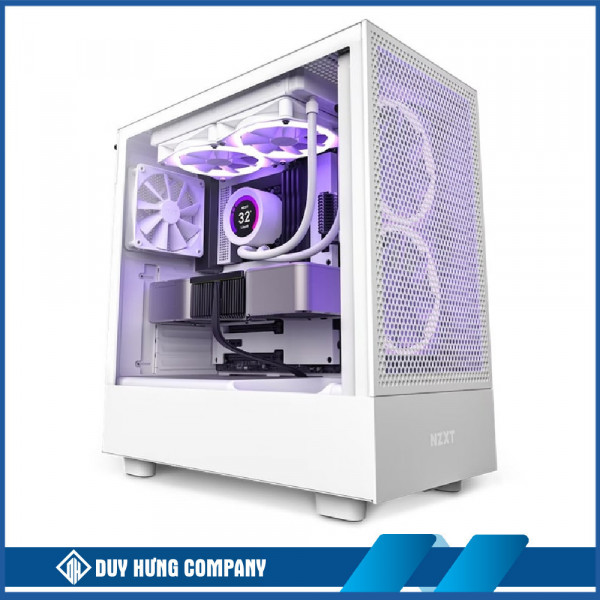 Vỏ Case NZXT H5 Flow White (CC-H51FW-01)