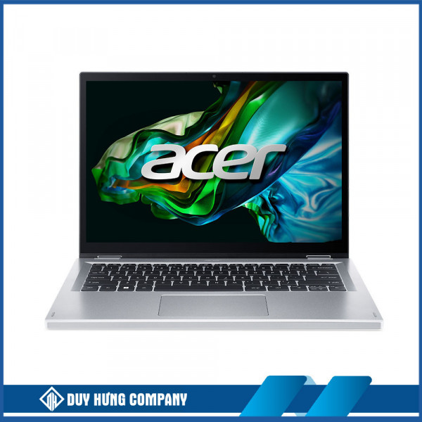 Laptop Acer Aspire 3 Spin 14 A3SP14-31PT-387Z NX.KENSV.001 (Intel Core i3-N305 | 8GB | 512GB | Intel UHD | 14 inch WUXGA | Win 11 | Bạc)