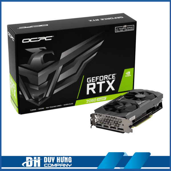 Card màn hình OCPC NVIDIA GeForce RTX 2060 Super 8GB GDDR6