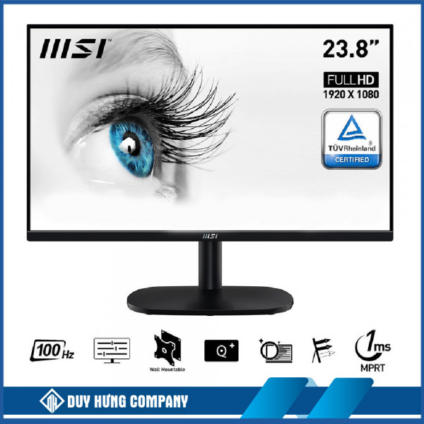 Màn hình MSI PRO MP245V (23.8 inch/FHD/VA/100Hz/1ms)