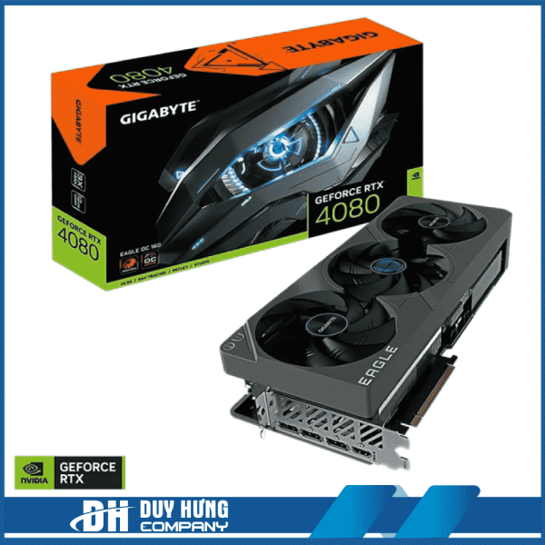 VGA Gigabyte RTX 4080 Eagle OC 16GB GDDR6X (GV-N4080EAGLE OC-16GD)