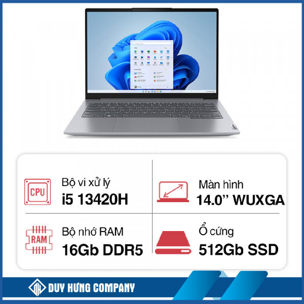 Laptop Lenovo ThinkBook 14 G6 IRL - 21KG00RDVN (i5-13420H/RAM 16GB/Onboard/512GB SSD/ Windows 11)