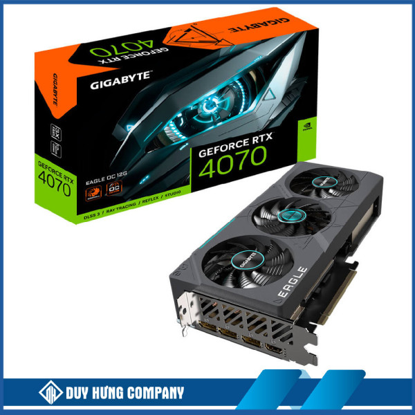 VGA Gigabyte RTX 4070 Eagle OC 12GB (N4070EAGLE OC-12GD)