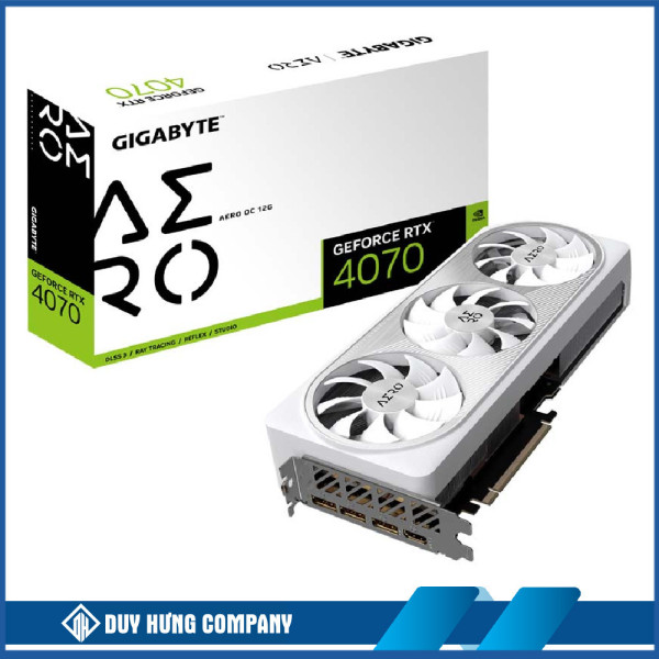 VGA Gigabyte RTX 4070 Aero OC 12GB (N4070AERO OC-12GD)