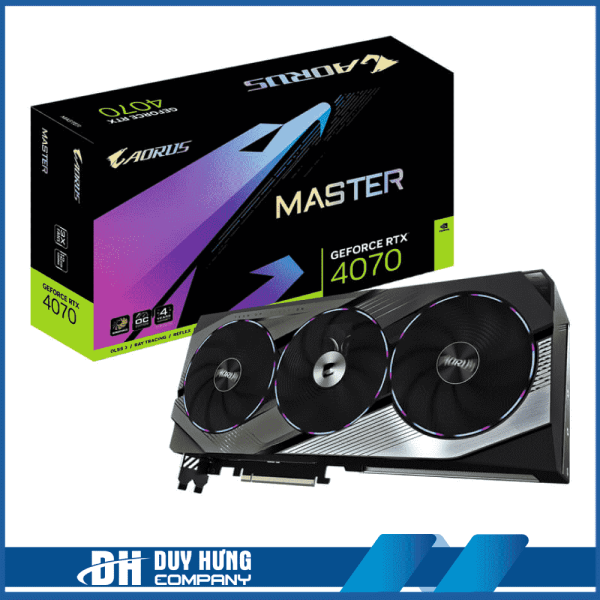 VGA Gigabyte RTX 4070 Aorus Master 12GB (N4070AORUS M-12GD)