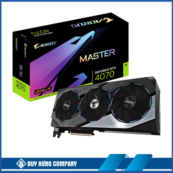 VGA Gigabyte RTX 4070 Aorus Master 12GB (N4070AORUS M-12GD)