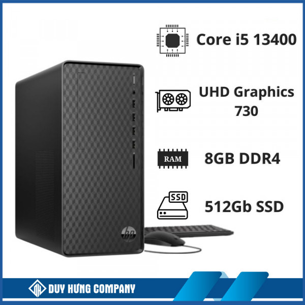 PC HP M01-F3006d (8C5S2PA) (i5-13400/8GB RAM/512GB SSD/WL+BT/K+M/Win11)