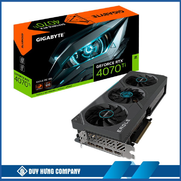 VGA GIGABYTE GeForce RTX 4070 Ti EAGLE 12G (GV-N407TEAGLE-12GD)