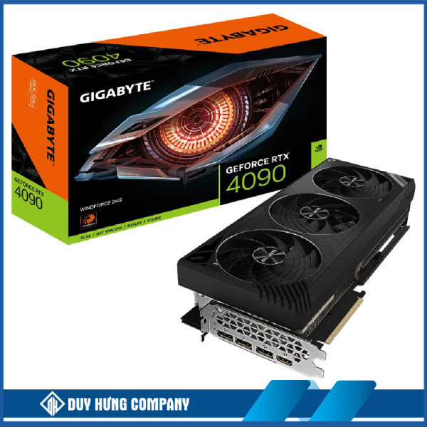 VGA GIGABYTE GeForce RTX 4090 WINDFORCE 24G (GV-N4090WF3-24GD)