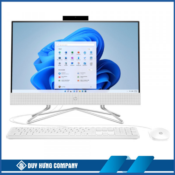 PC HP All In One 22-dd2042d (9A8J7PA) (i5-1235U/16GB RAM/512GB SSD/21.5 FHD/WL+BT/K+M/Win 11/Trắng)