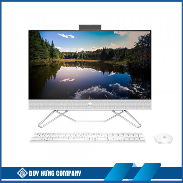 Máy tính để bàn HP AIO 24-cb1025d 7H3Z5PA (Intel Core i5-1235U | 8 GB | 512 GB | Intel Iris Xe | 23.8 inch FHD | Win 11 | Trắng