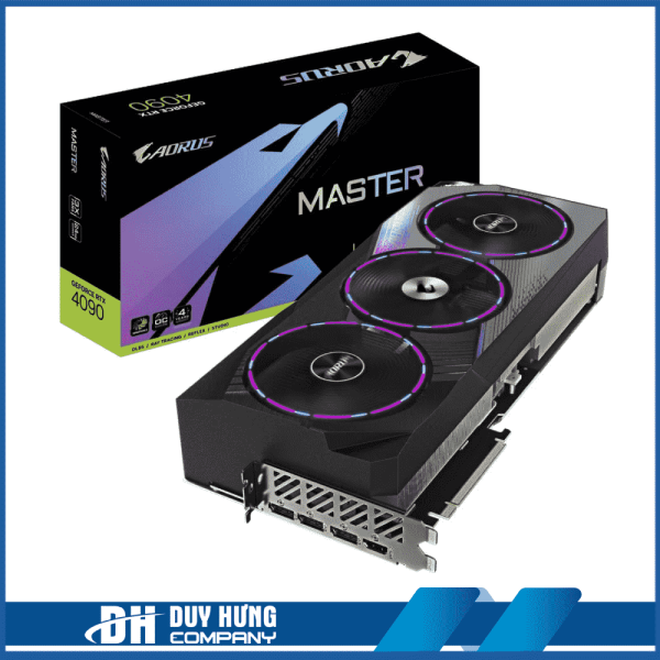 Card màn hình GIGABYTE AORUS GeForce RTX 4090 MASTER 24G (GV-N4090AORUS M-24GD)