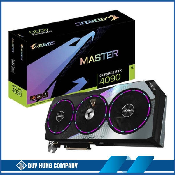 VGA GIGABYTE AORUS GeForce RTX 4090 MASTER 24G (GV-N4090AORUS M-24GD)