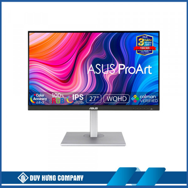 Màn hình đồ họa Asus ProArt PA278CV/P (27.0Inch/ 2K (2560x1440)/ 5ms/ 75HZ/ 350cd/m2/ IPS/ Loa/ USB-C)