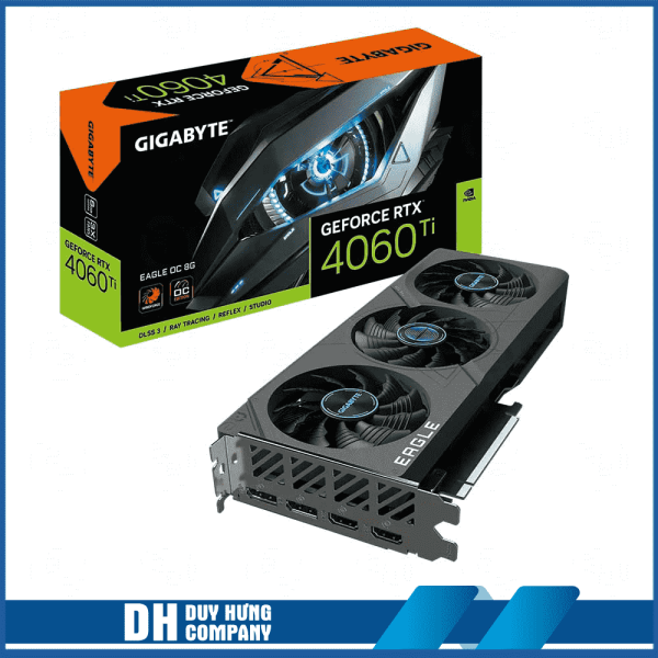 VGA Gigabyte RTX 4060 Ti Eagle OC 8GB (N406TEAGLE OC-8GD)