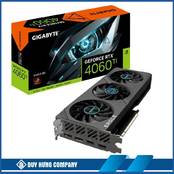 VGA Gigabyte RTX 4060 Ti Eagle OC 8GB (N406TEAGLE OC-8GD)