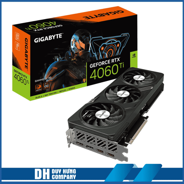 VGA Gigabyte RTX 4060 Ti Gaming OC 8GB (N406TGAMING OC-8GD)