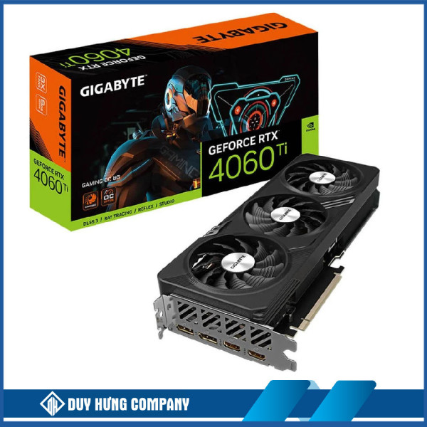 VGA Gigabyte RTX 4060 Ti Gaming OC 8GB (N406TGAMING OC-8GD)