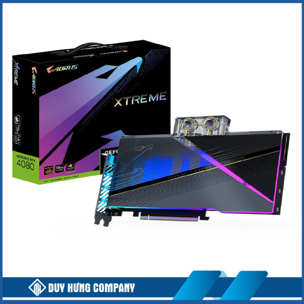 Card Màn Hình Gigabyte AORUS GeForce RTX 4080 16GB XTREME WATERFORCE WB (GV-N4080AORUSX WB-16GD)