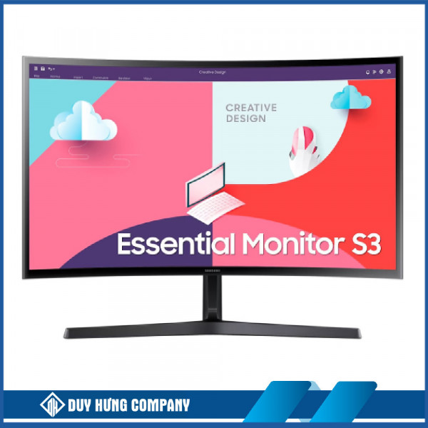 Màn hình Samsung LS24C366EAEXXV (Màn cong/ 23.8Inch/ Full HD/ 4ms/ 75HZ/ 250cd/m2/ VA)