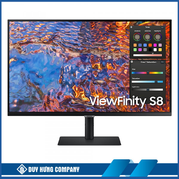 Màn Hình Đồ Họa SAMSUNG ViewFinity S8 LS27B800PXEXXV (27.0 inch - 4K - IPS - 60Hz - 5ms - USB TypeC - Network RJ45)