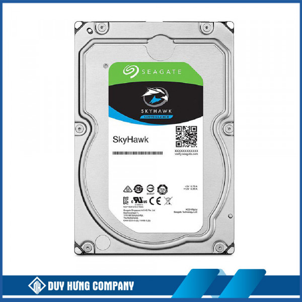 Ổ cứng HDD Seagate Skyhawk 6TB, 3.5 inch, 5400RPM, SATA, 256MB Cache (ST6000VX009)