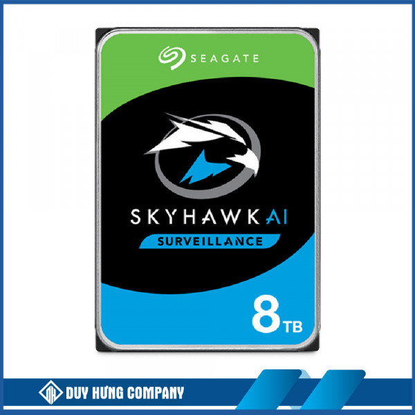 Ổ cứng Seagate Skyhawk AI 8TB 3.5'' ST8000VE001 (Chuyên dụng cho Camera)