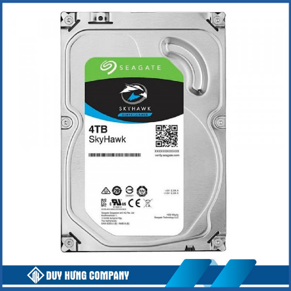 Ổ cứng Seagate Skyhawk 4TB 3.5'' ST4000VX016 (Chuyên dụng cho Camera)