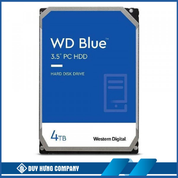 Ổ cứng Western Digital Blue 4TB 3.5Inch/ 5400rpm/ 256MB/ SATA3 (WD40EZAX)