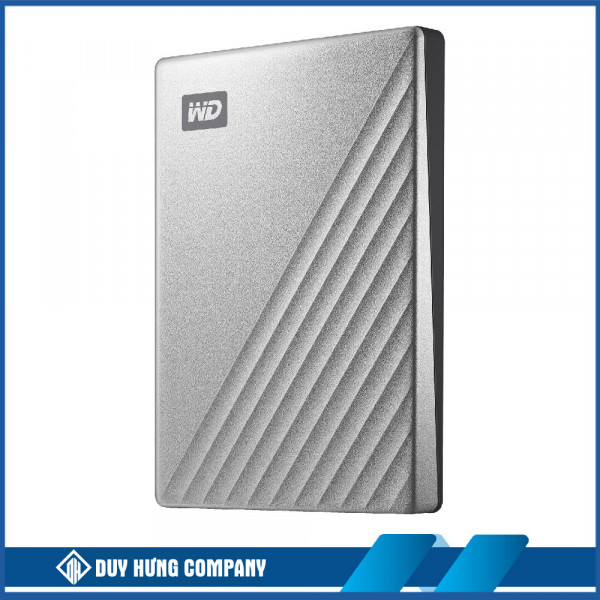 Ổ cứng di động Western MyPassport Ultra 2Tb Type-C - Bạc