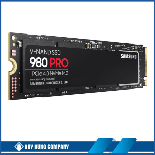 Ổ cứng SSD Samsung 980 PRO 1TB PCIe NVMe 4.0×4 (Đọc 6400MB/s – Ghi 2700MB/s)
