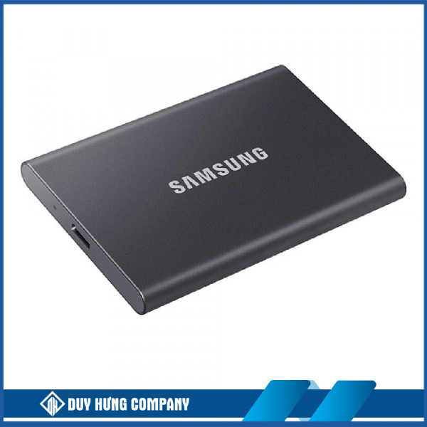 Ổ cứng di động SSD Samsung T7 Portable 1Tb MU-PC1T0T/WW (USB3.2/ 1050MB/s/ 1000MB/s/ Xám)