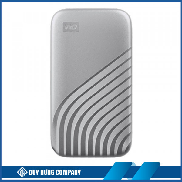 Ổ cứng di động SSD Western My Passport 500Gb WDBAGF5000ASL (USB3.2/ 1050MB/s/ 1000MB/s/ Bạc)