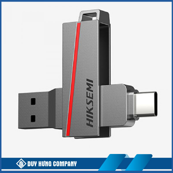 USB Hiksemi E307C 128Gb USB3.2 và USB-C