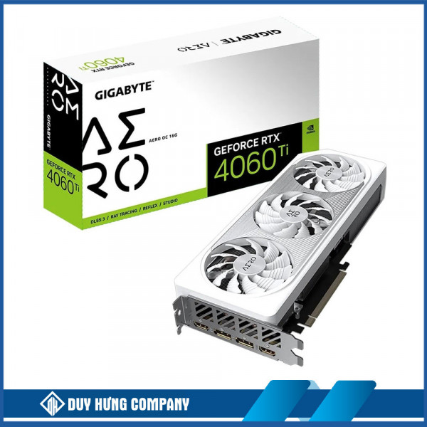 VGA Gigabyte GeForce RTX 4060 Ti AERO OC 16GB